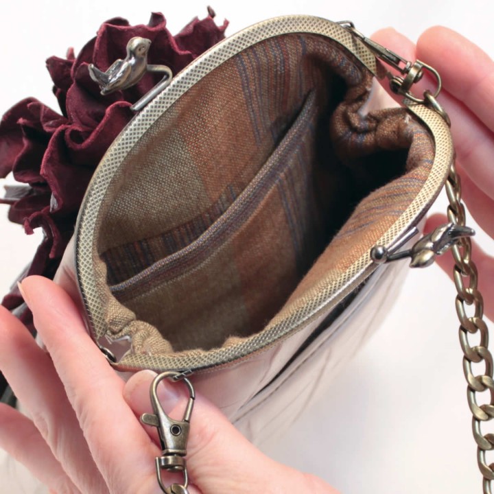 borsetta in pelle donna fatta a mano made in Italy